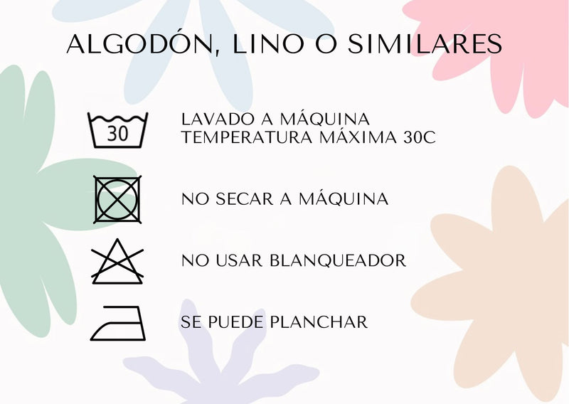 Instrucciones de Cuidado