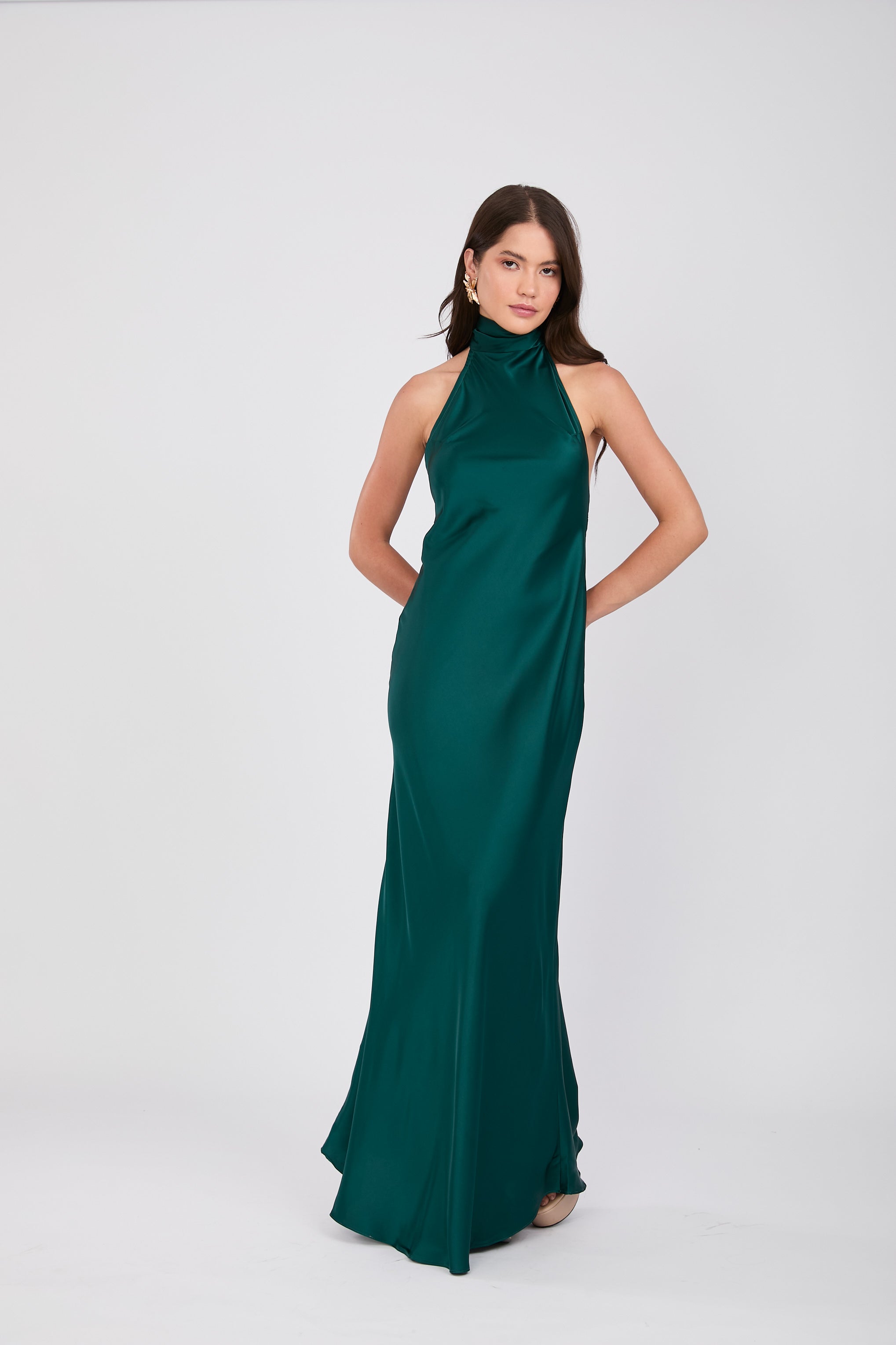 High Neck Dress