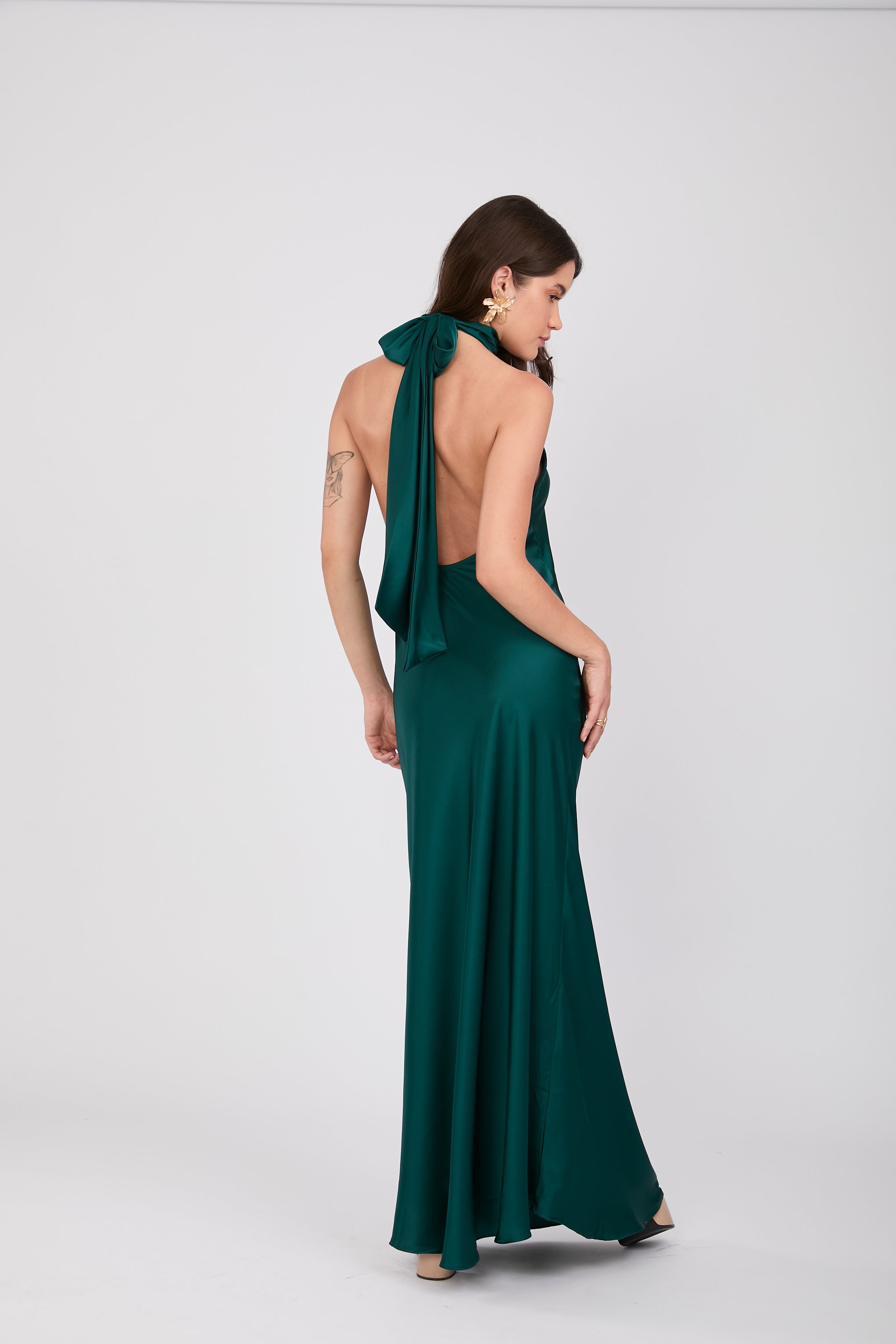 High Neck Dress