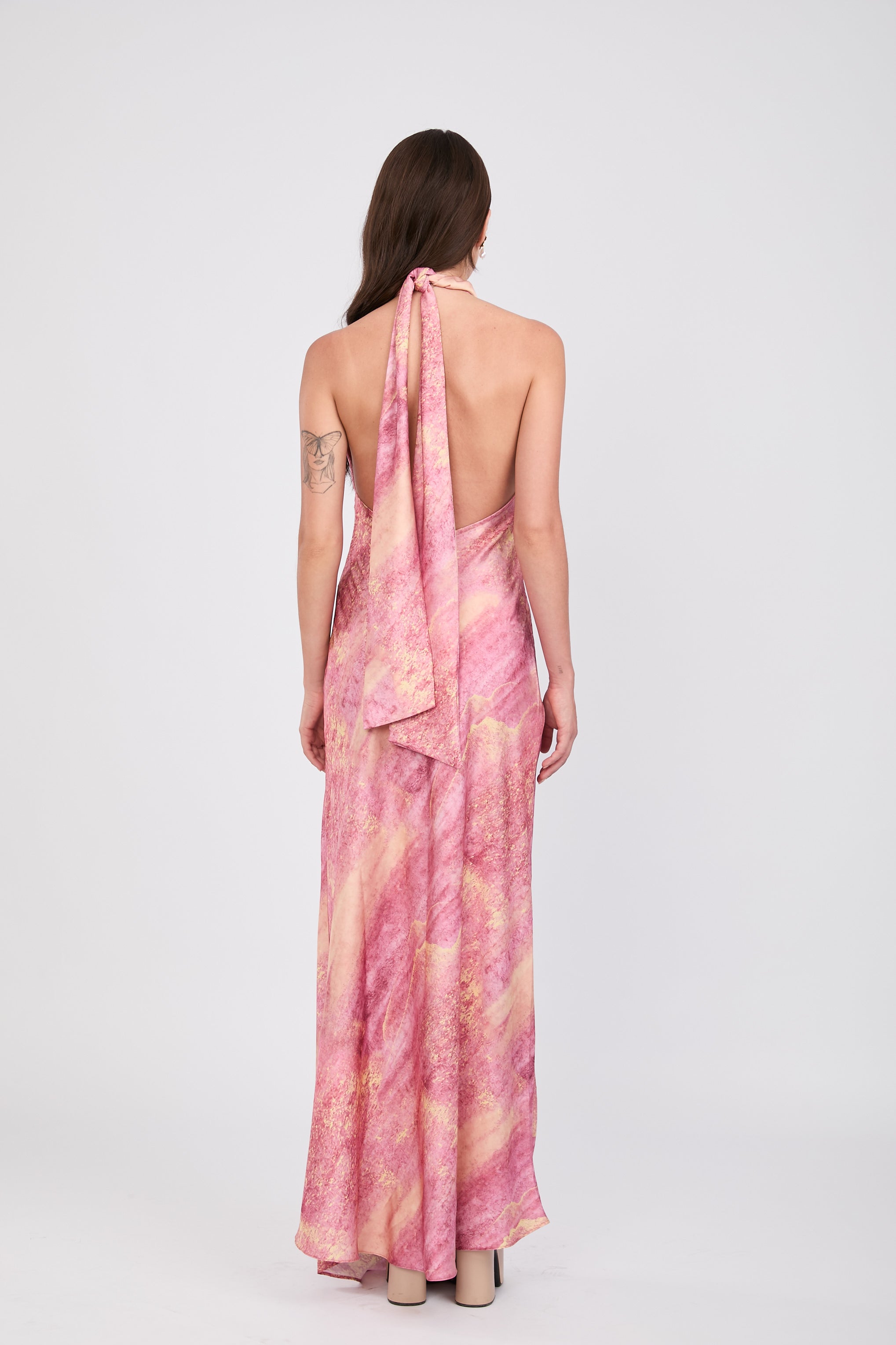 High Neck Dress