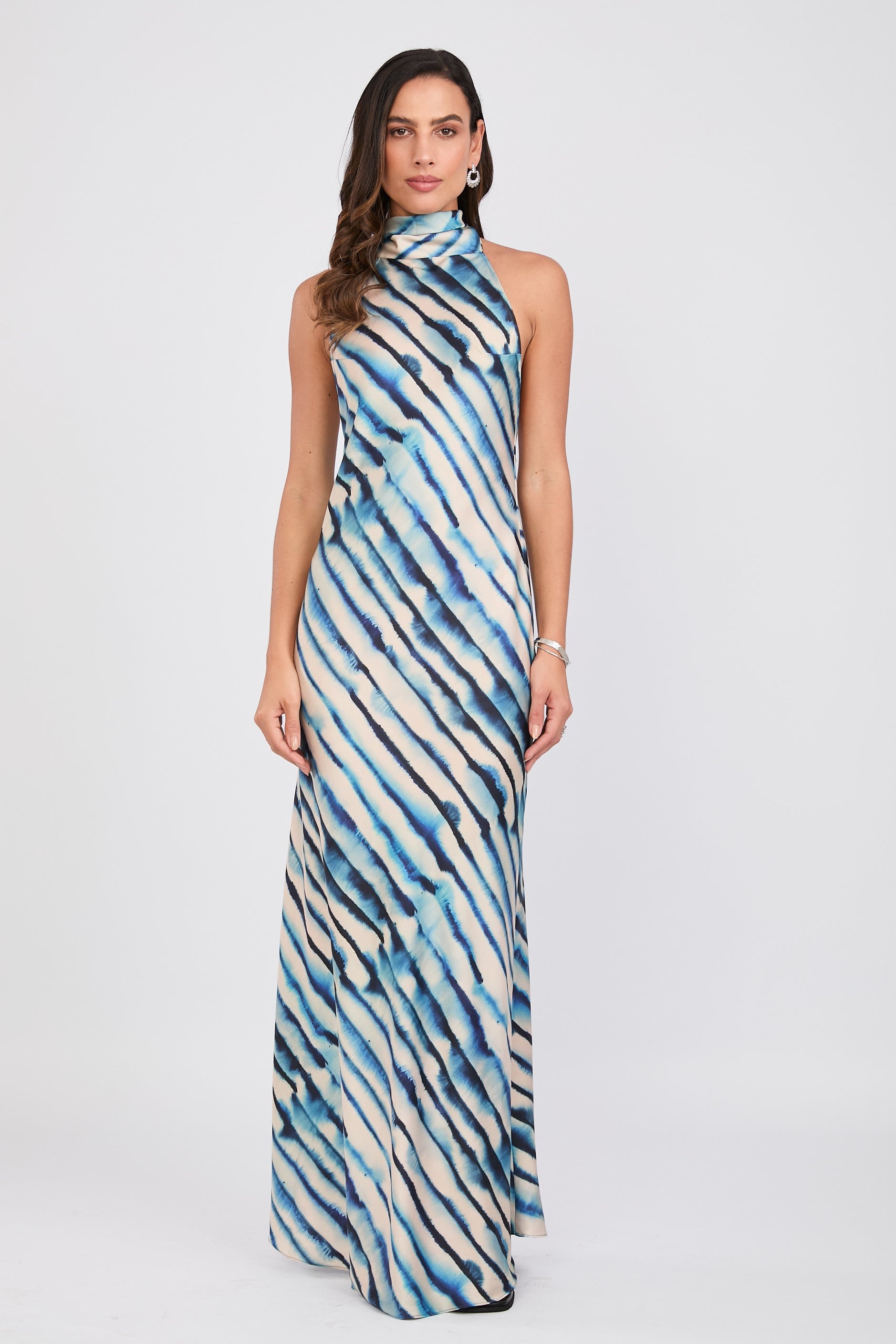 High Neck Dress