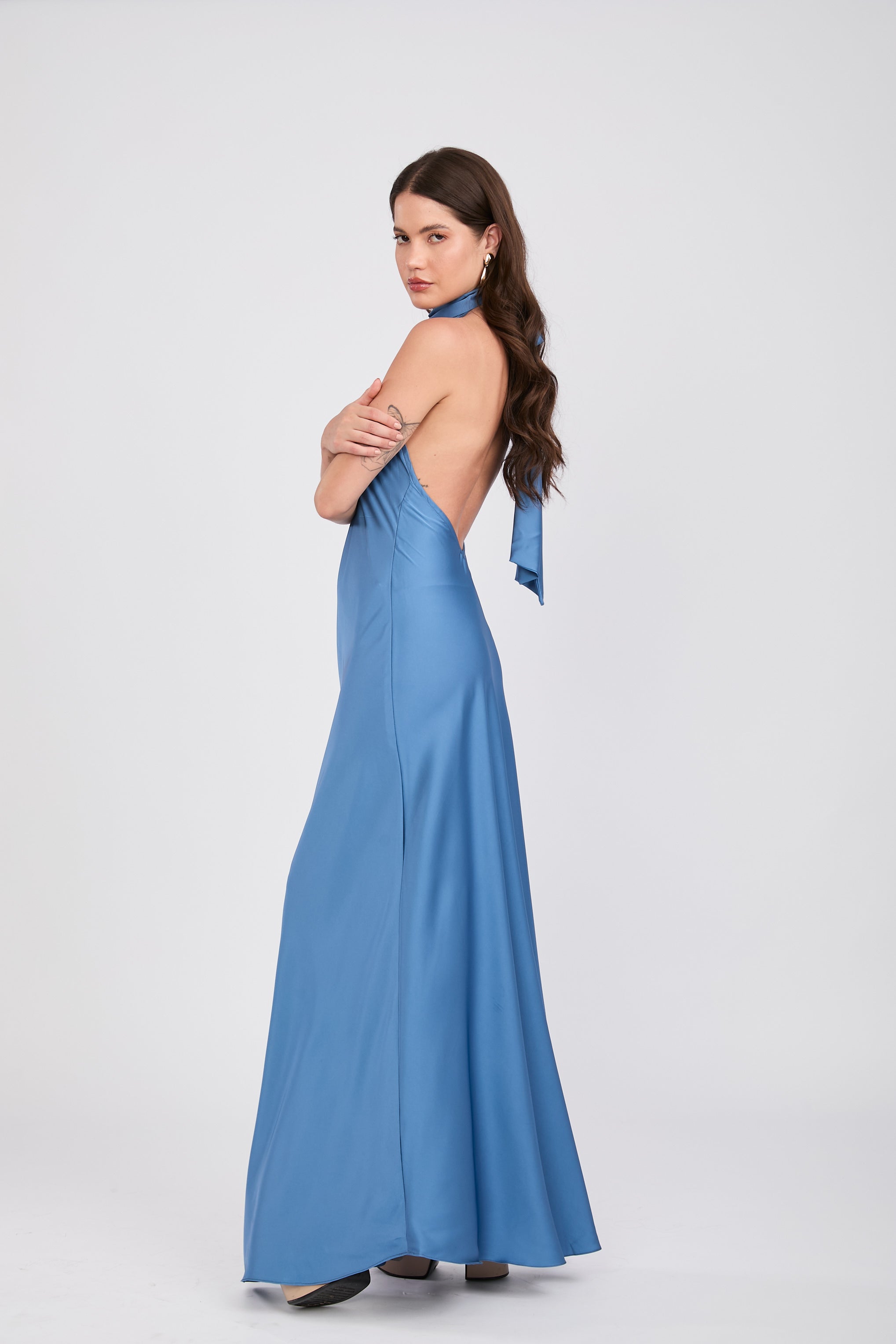 High Neck Dress
