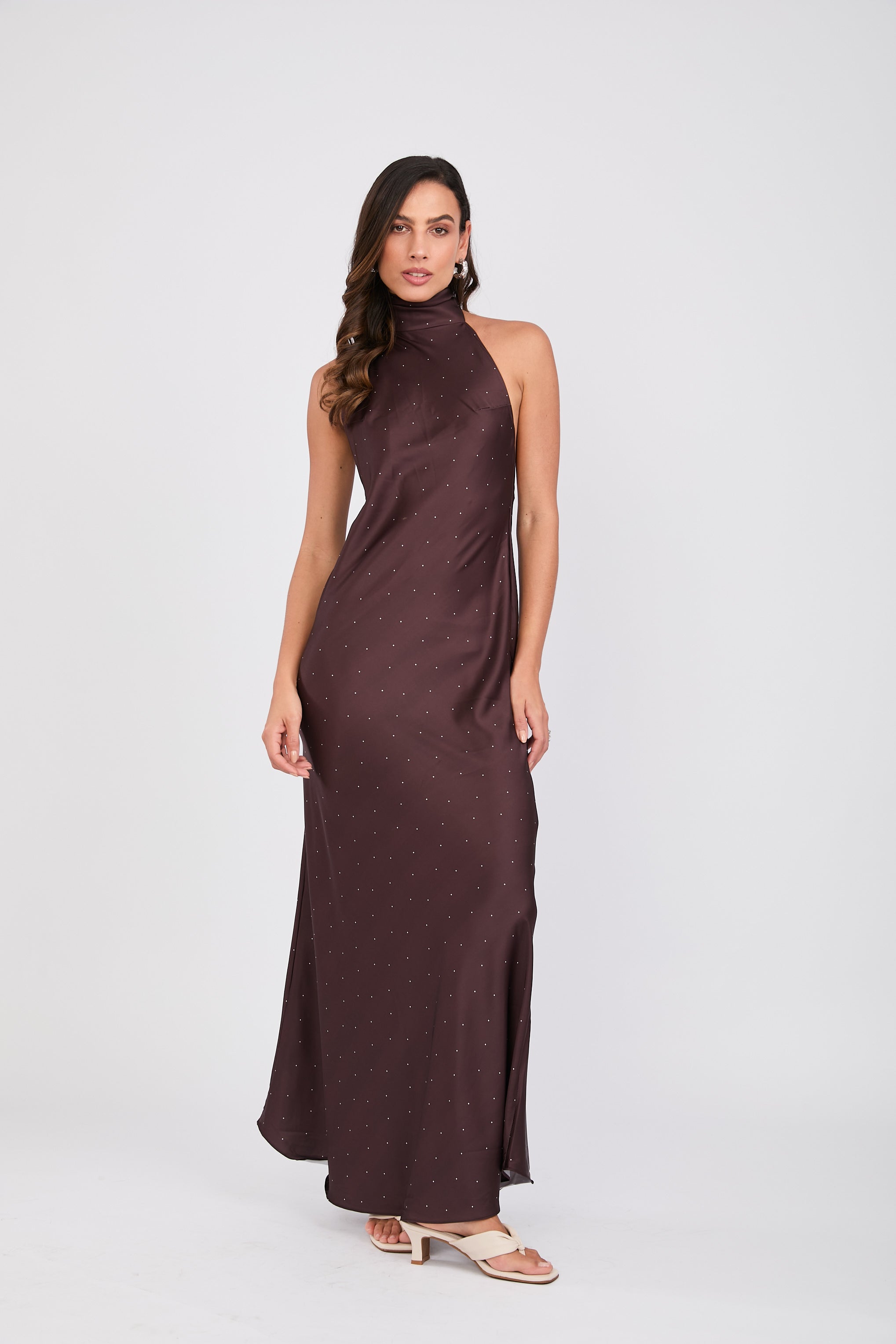 High Neck Dress