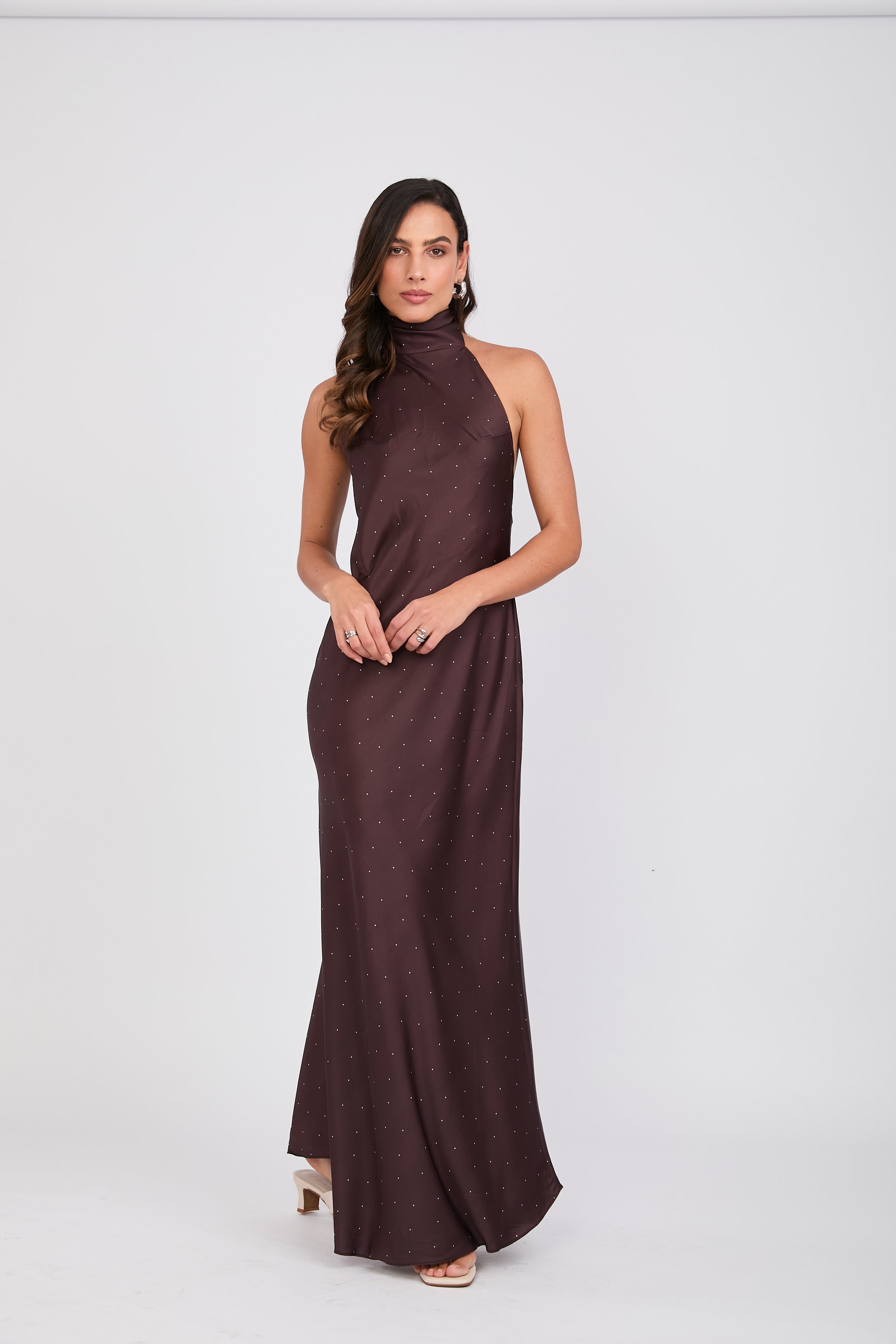High Neck Dress