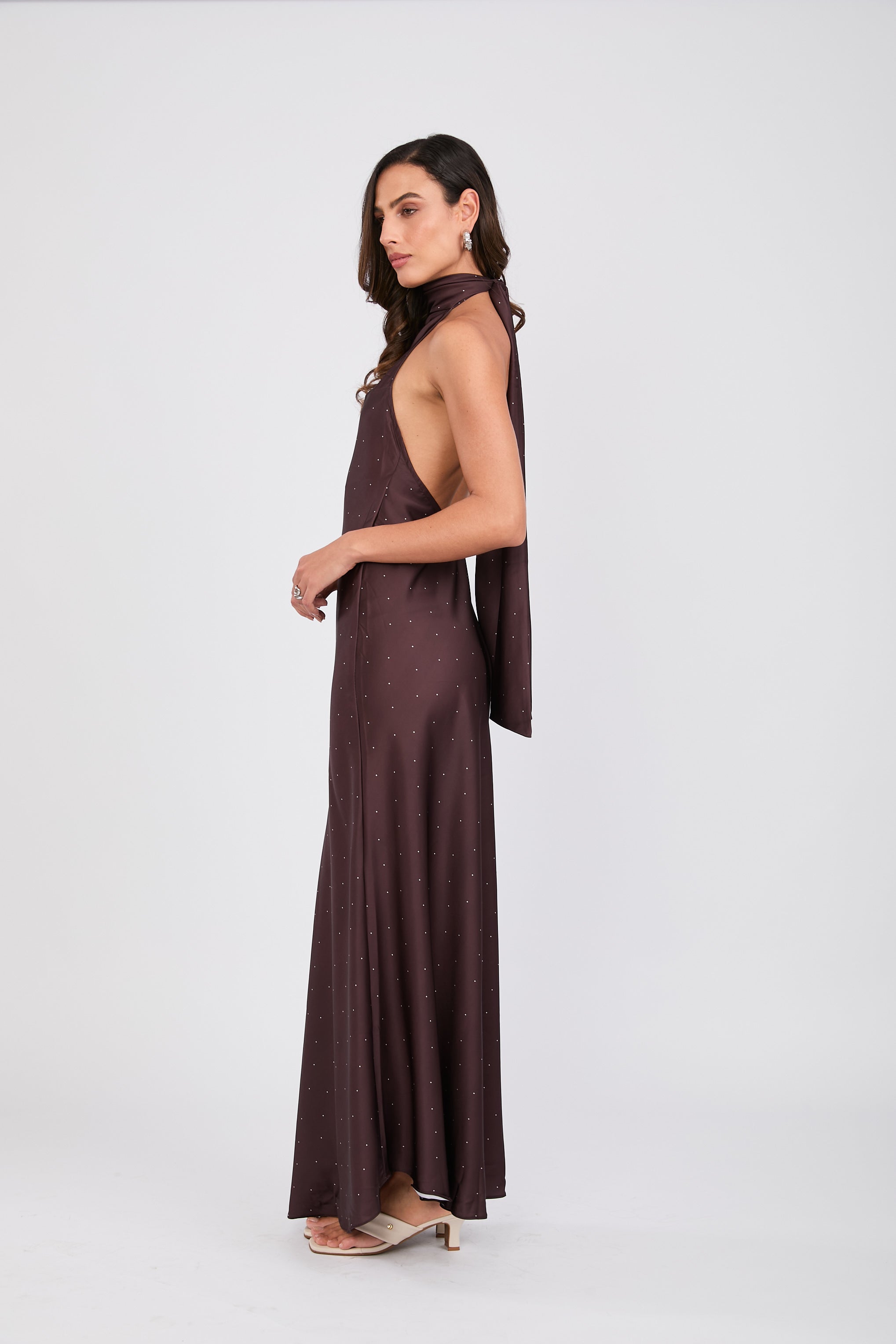 High Neck Dress