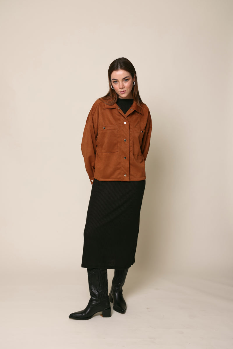 Suede Jacket