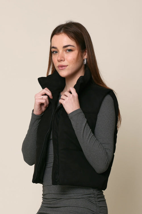Suede Vest
