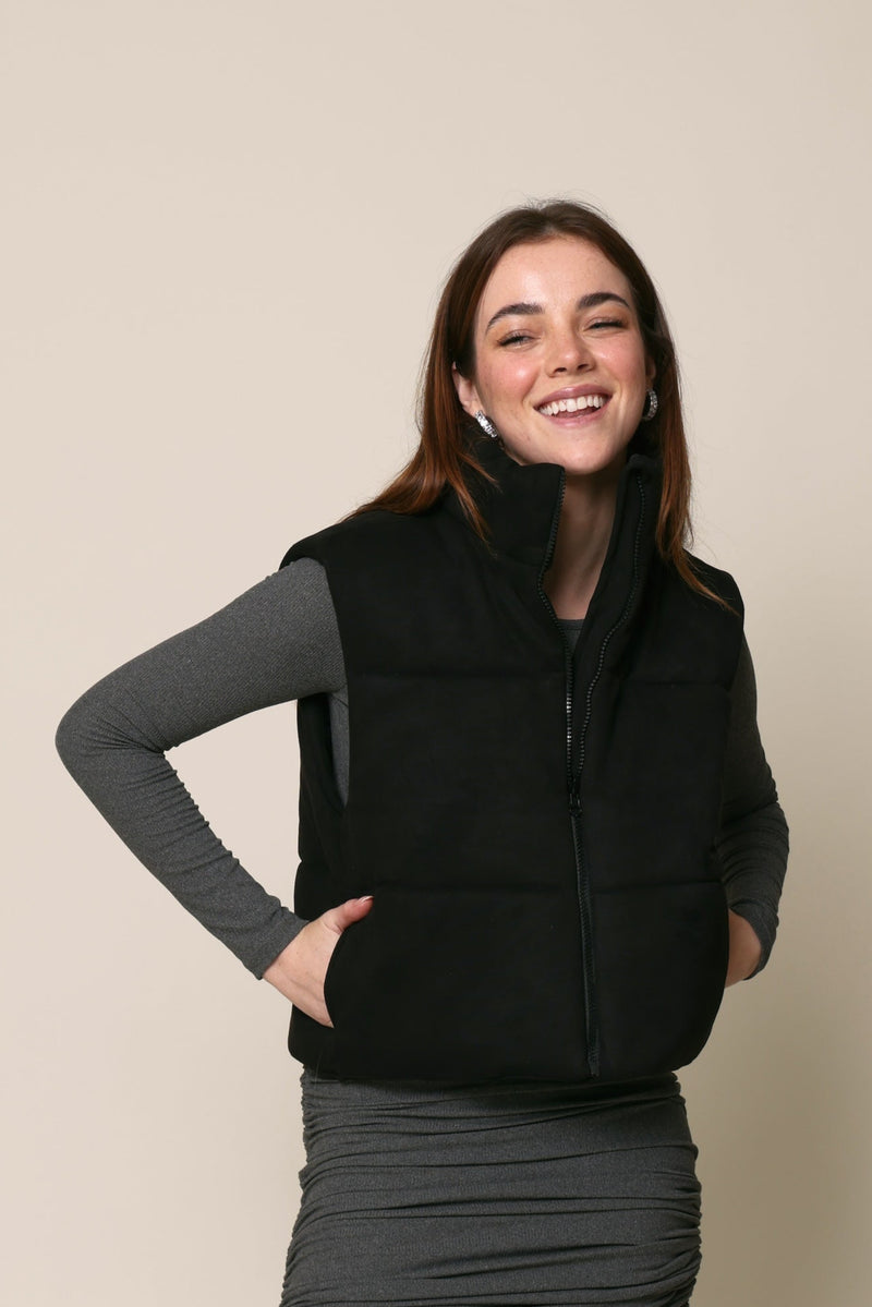 Suede Vest