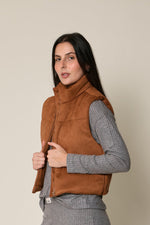 Suede Vest