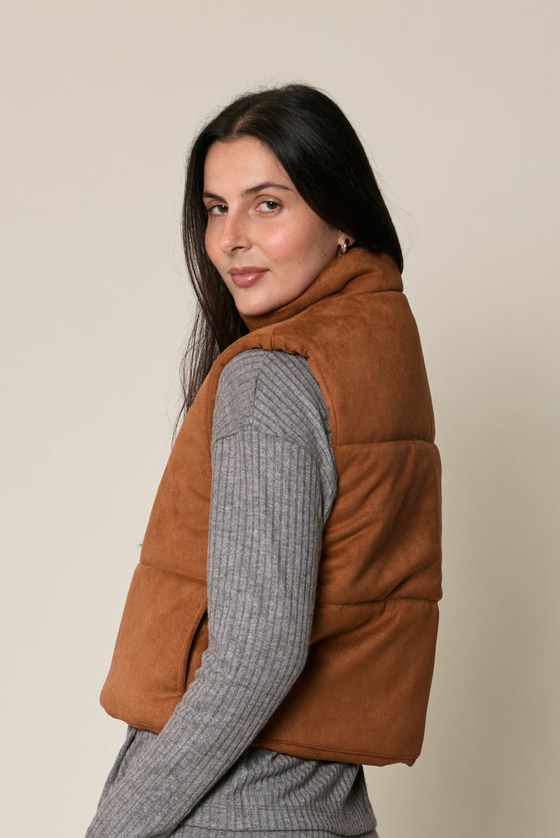 Suede Vest