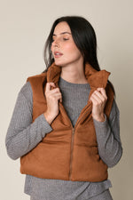 Suede Vest