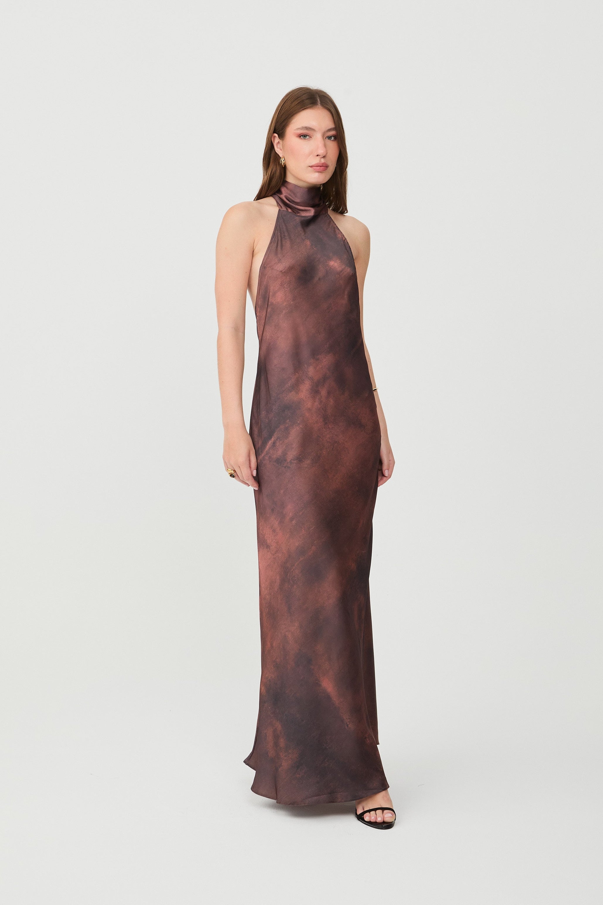 High Neck Dress