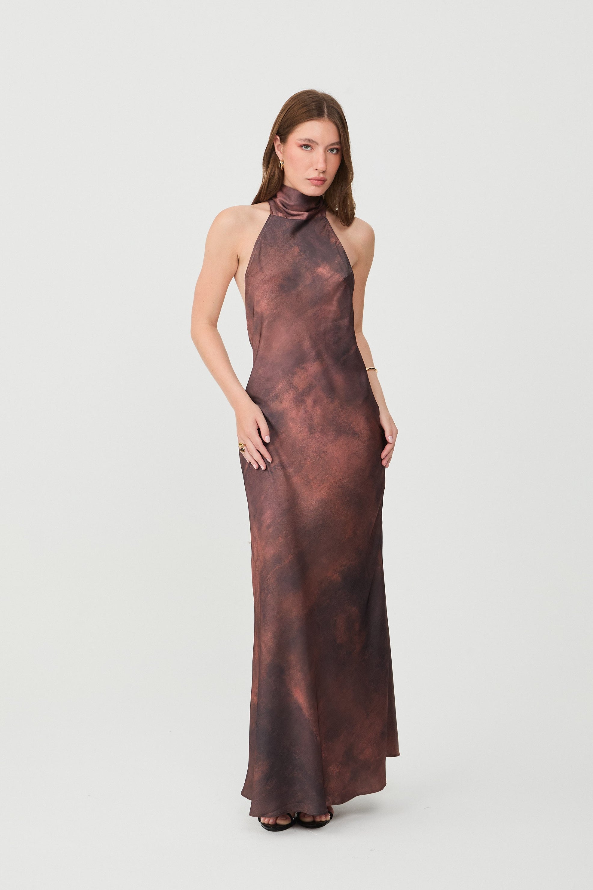 High Neck Dress