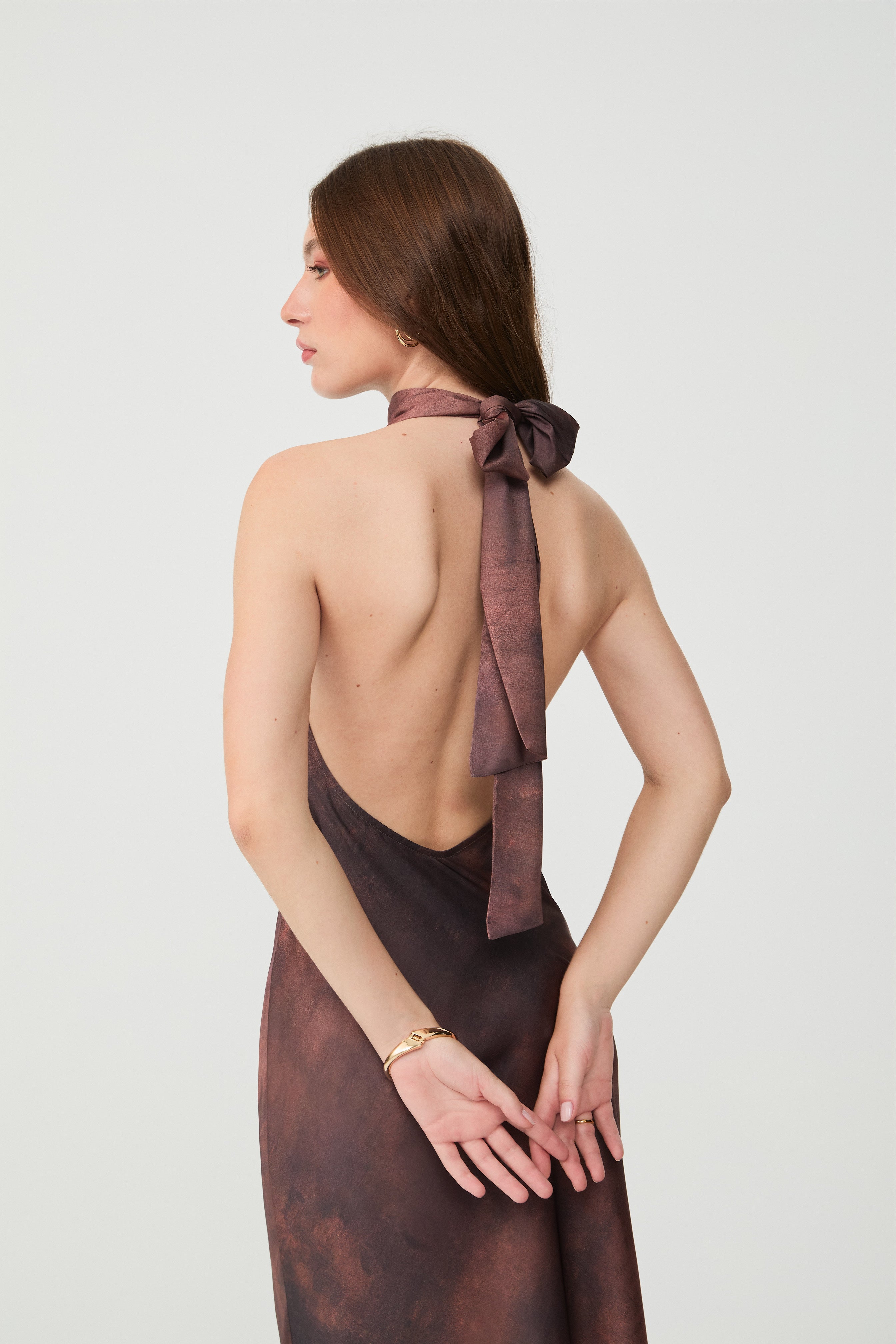 High Neck Dress