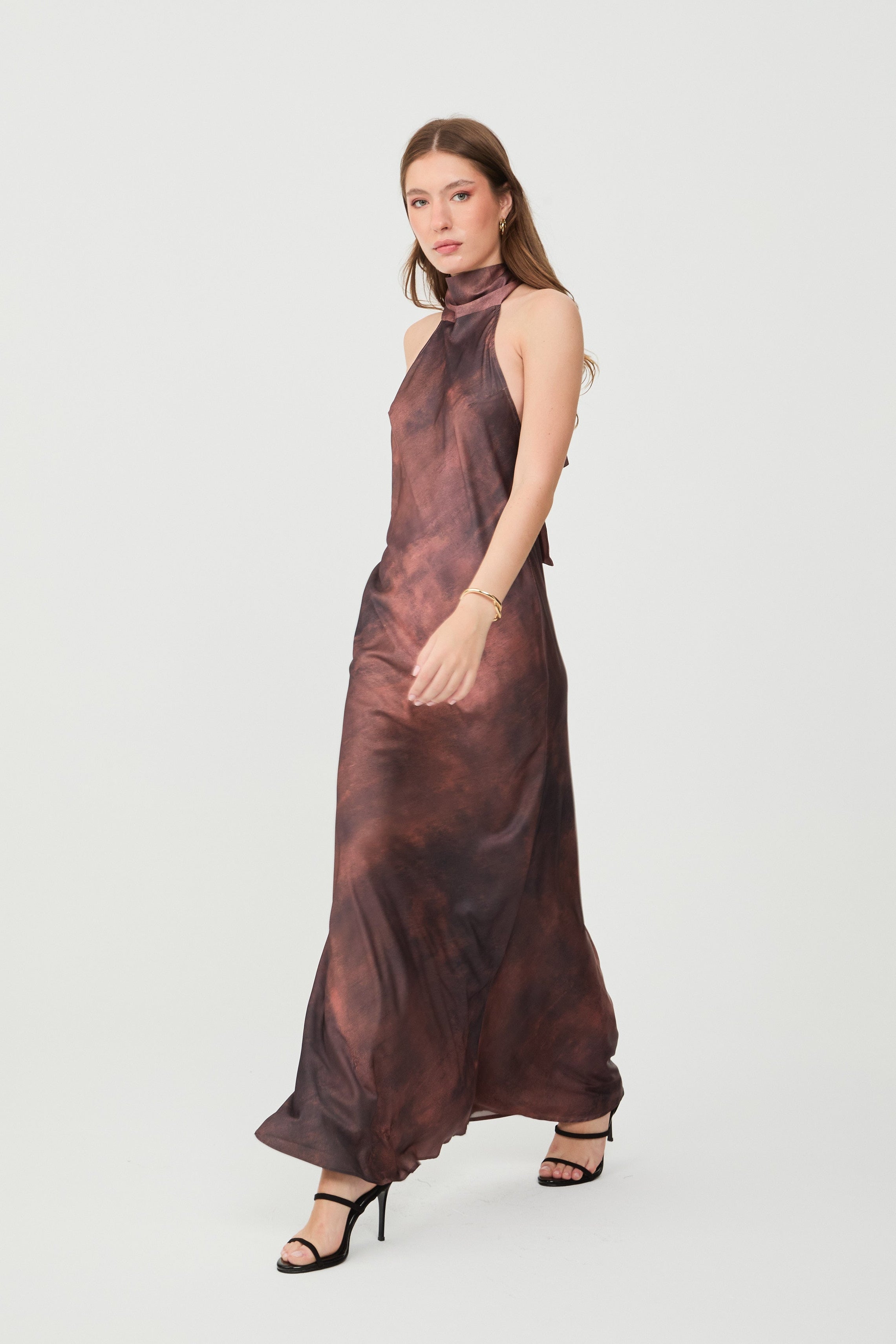 High Neck Dress