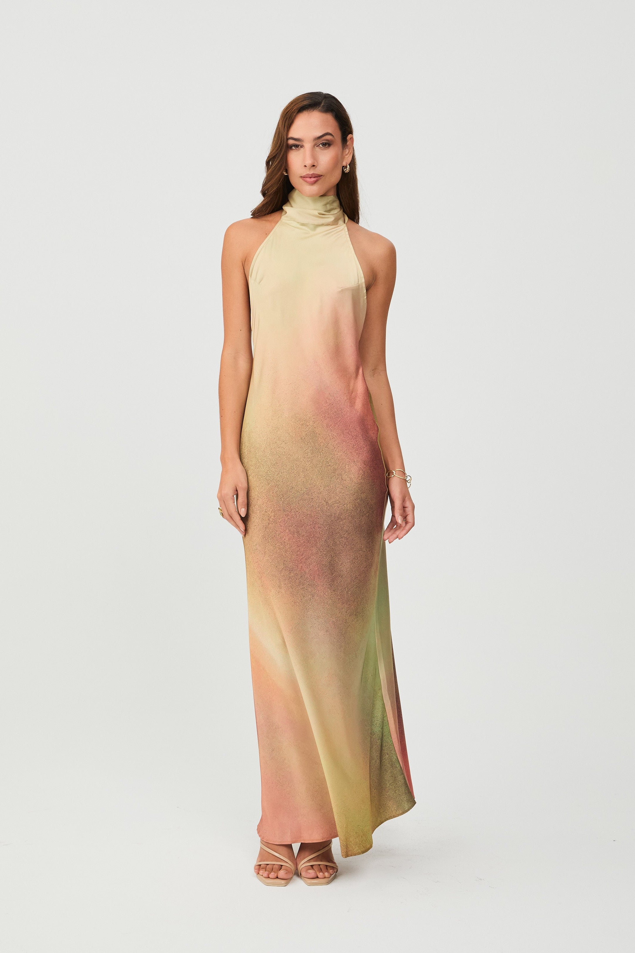 High Neck Dress