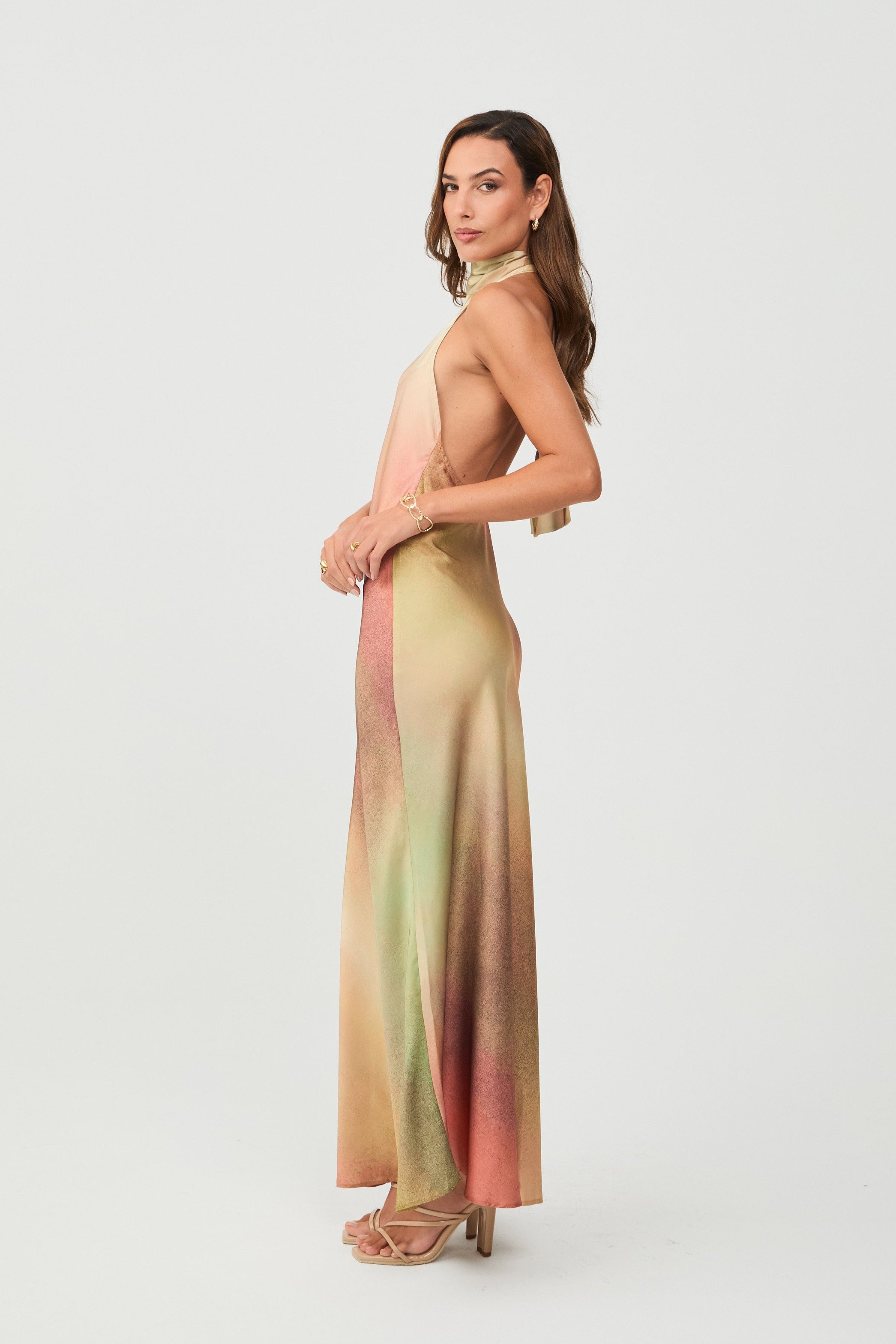 High Neck Dress