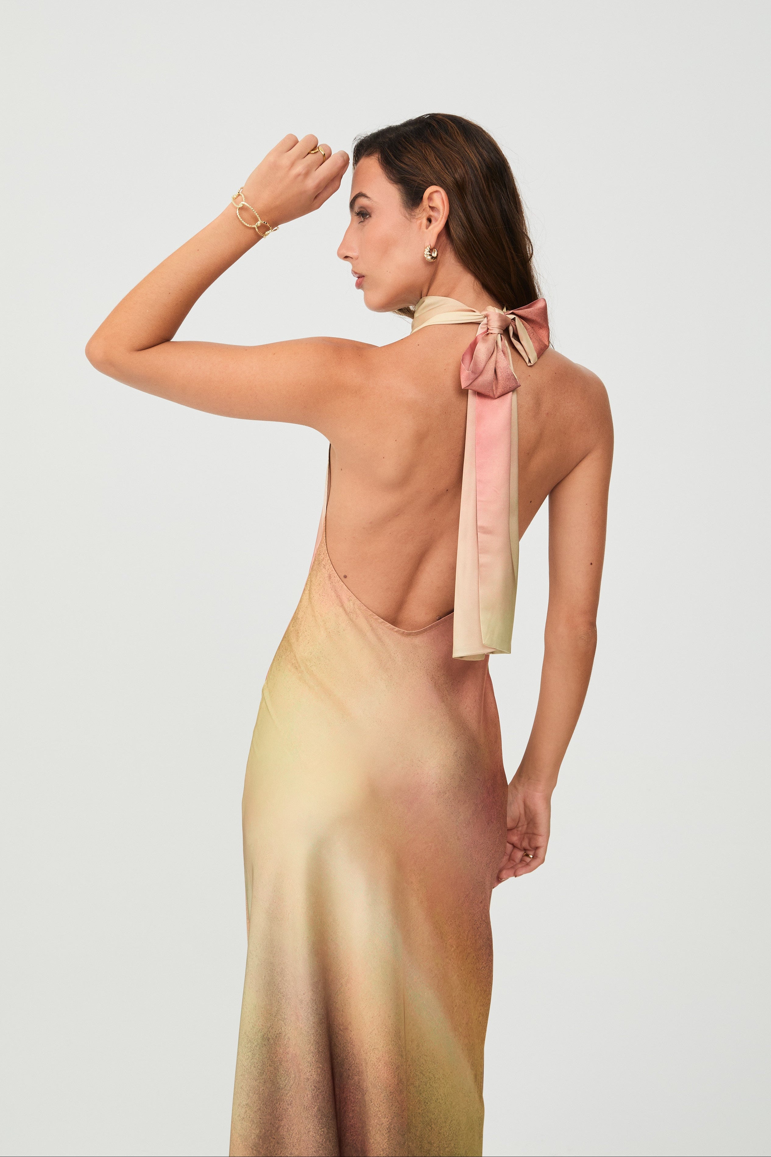 High Neck Dress