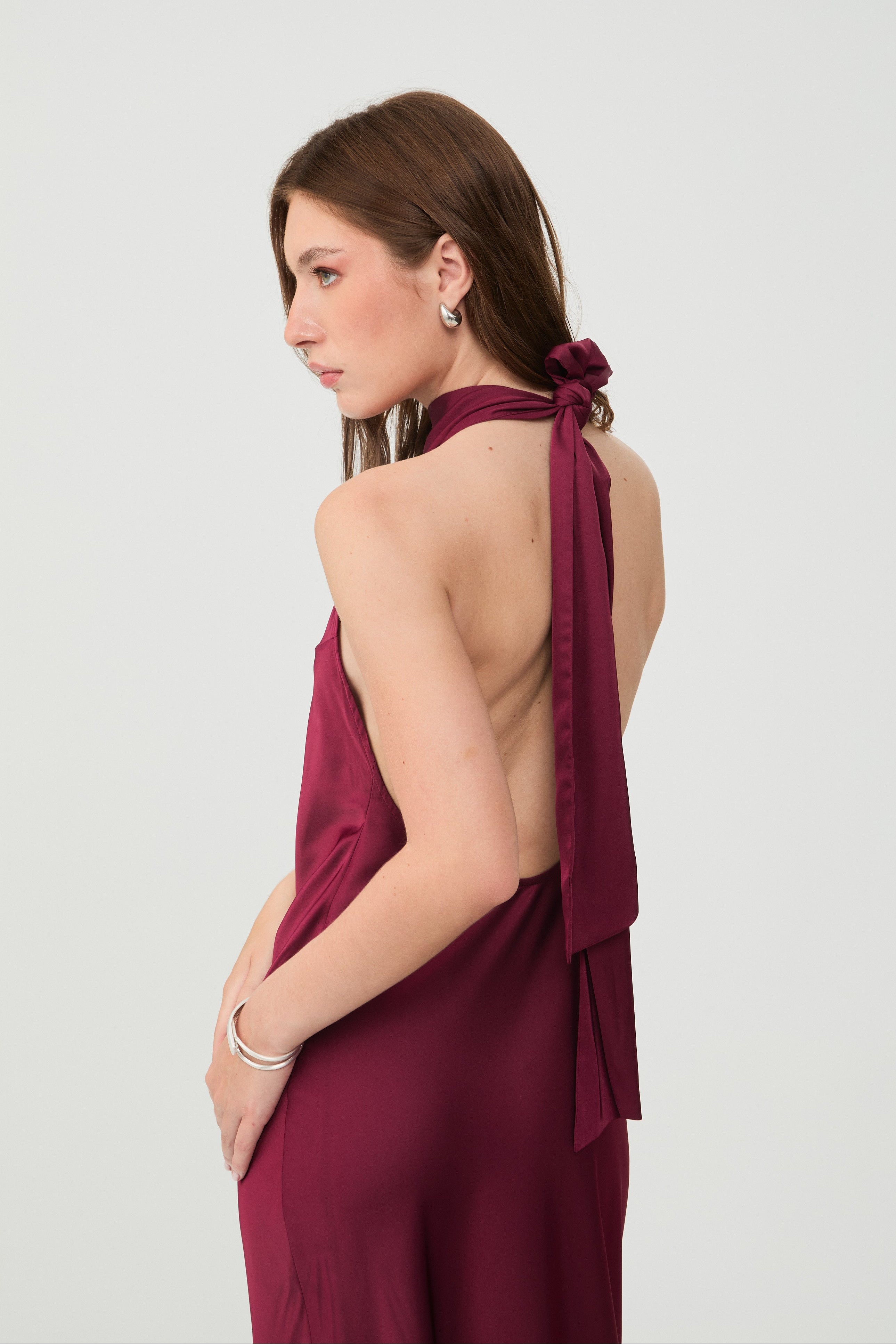 High Neck Dress
