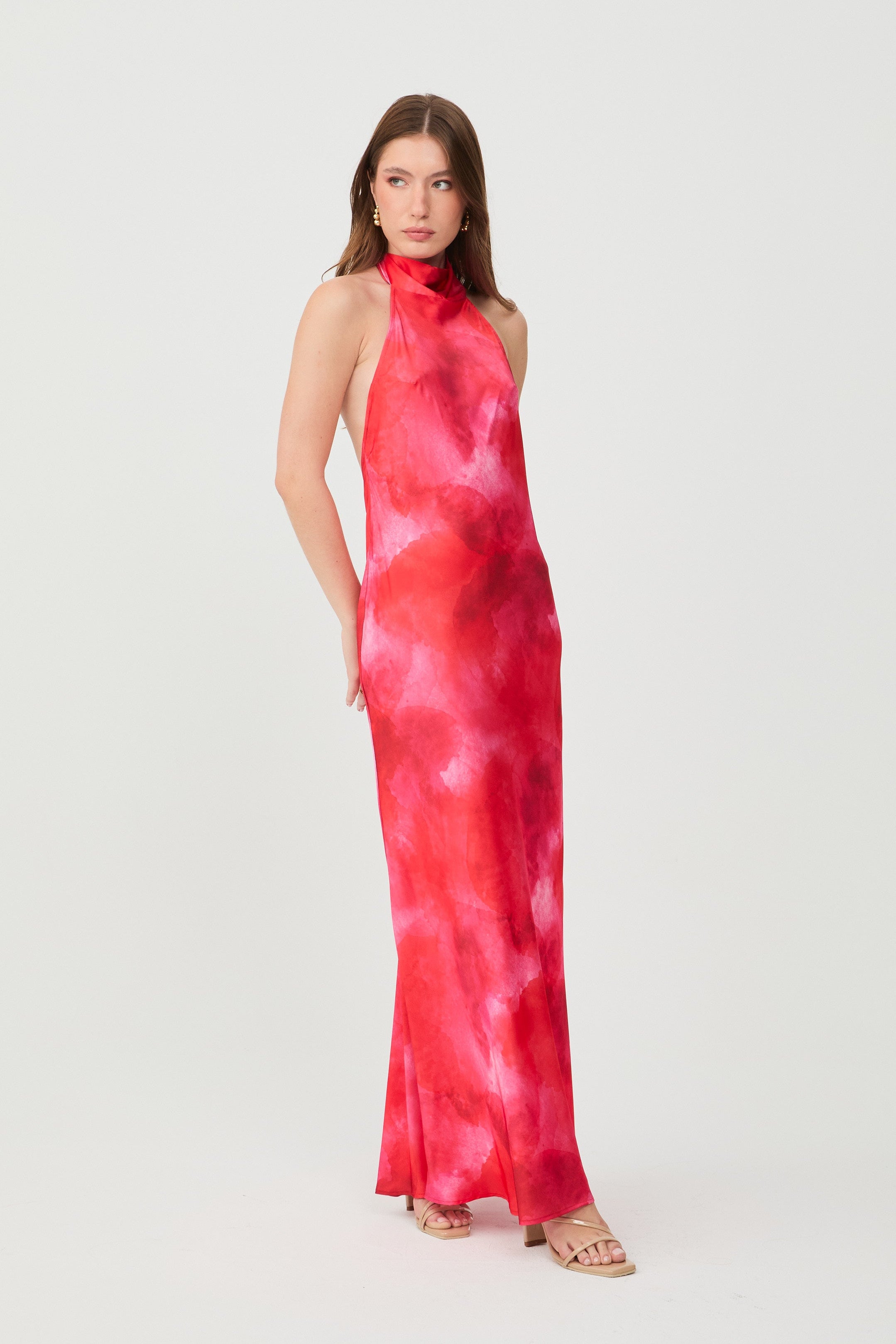High Neck Dress