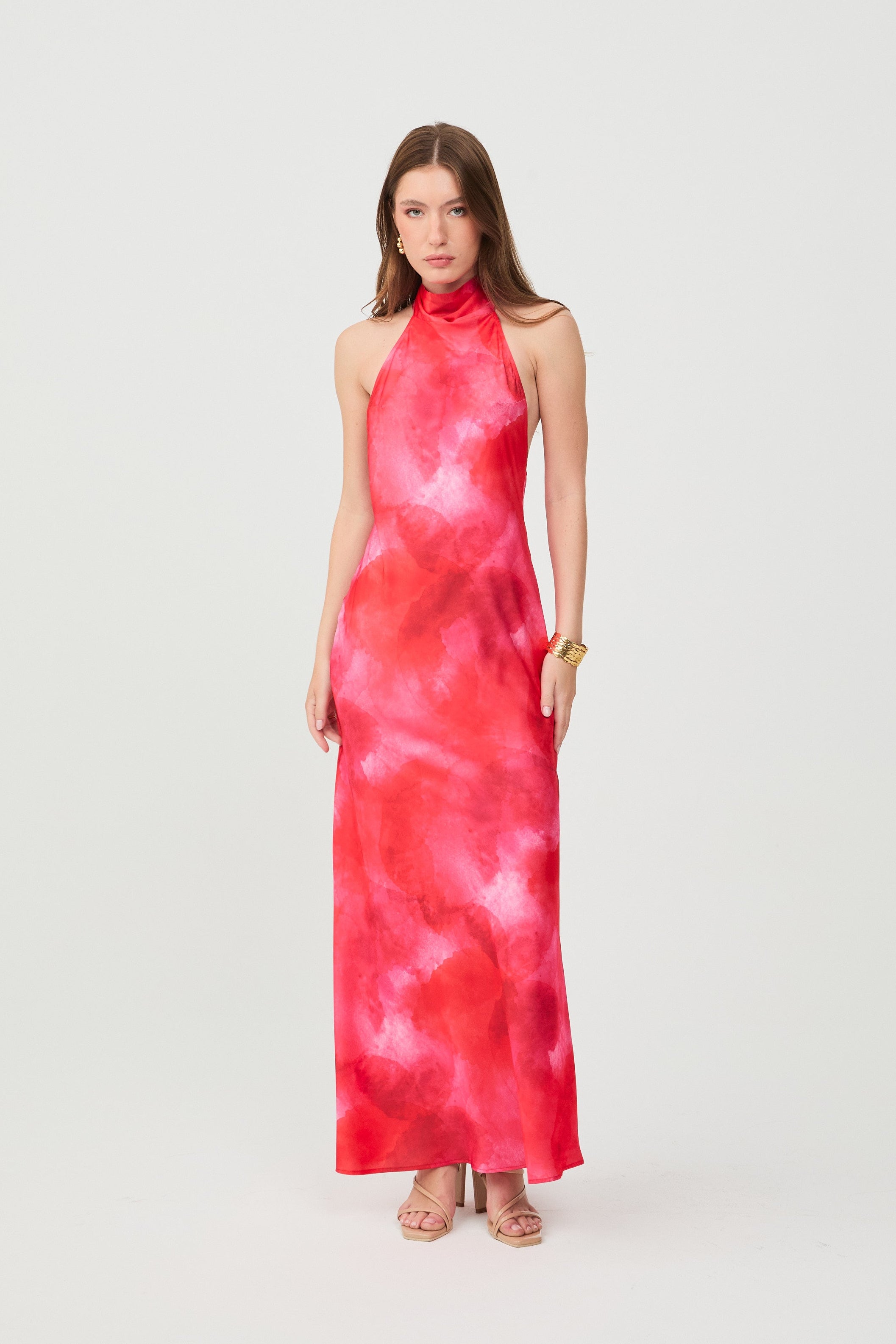 High Neck Dress