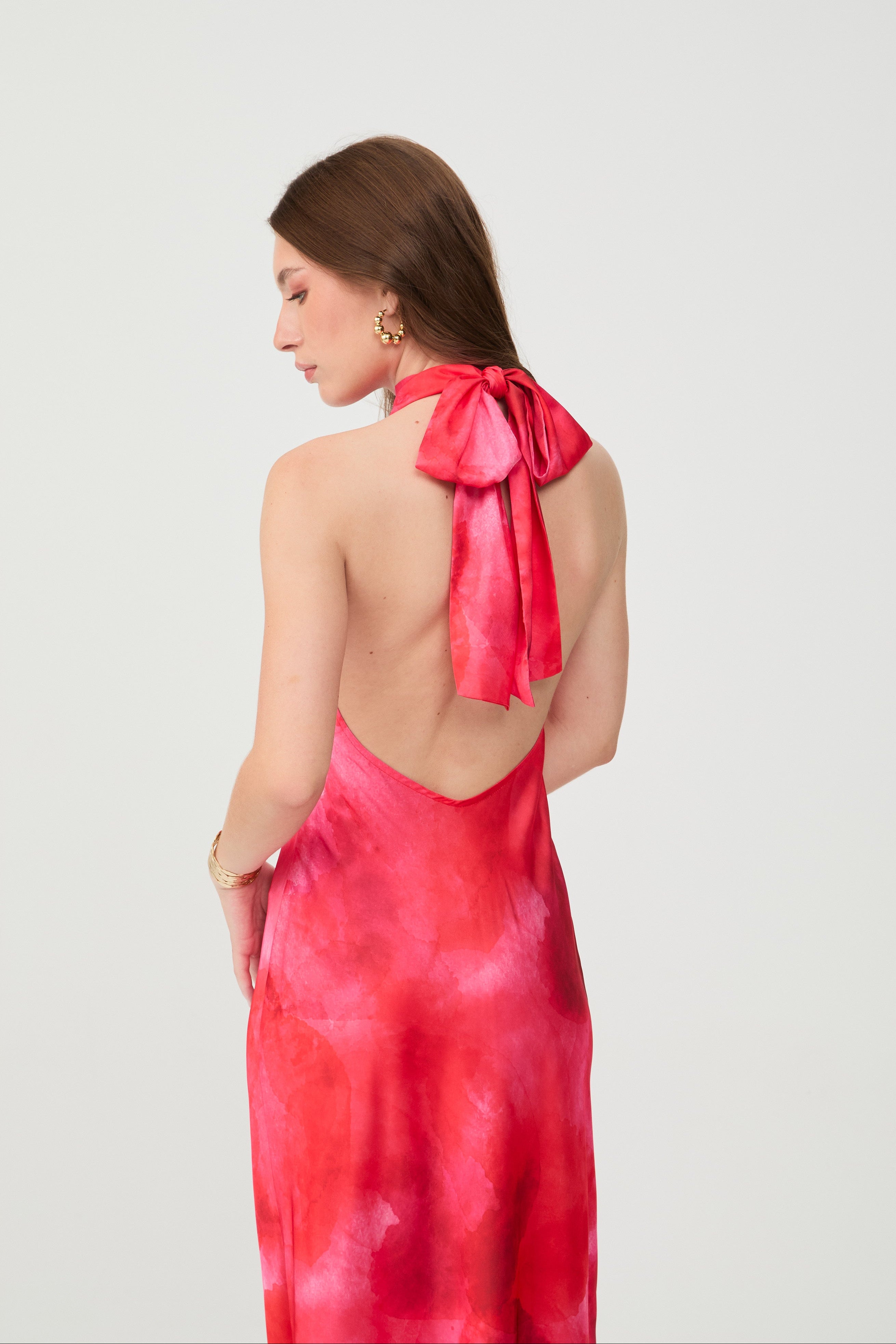 High Neck Dress