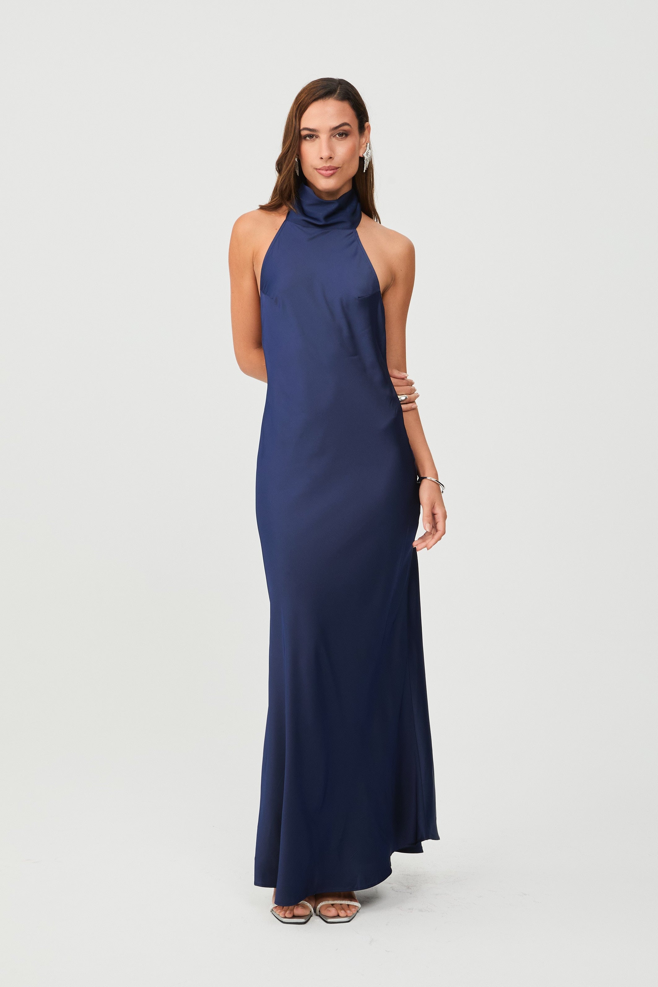 High Neck Dress