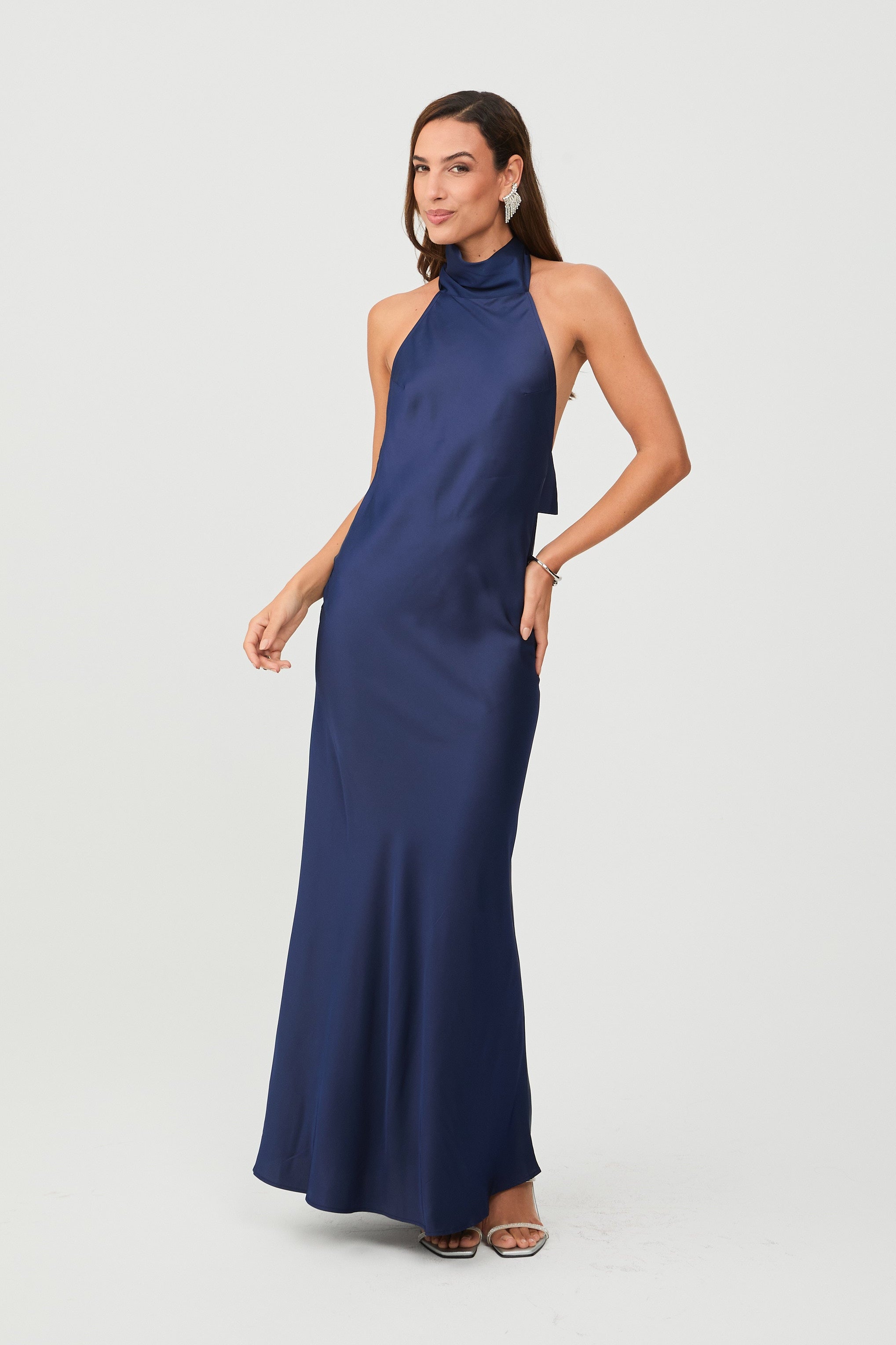 High Neck Dress