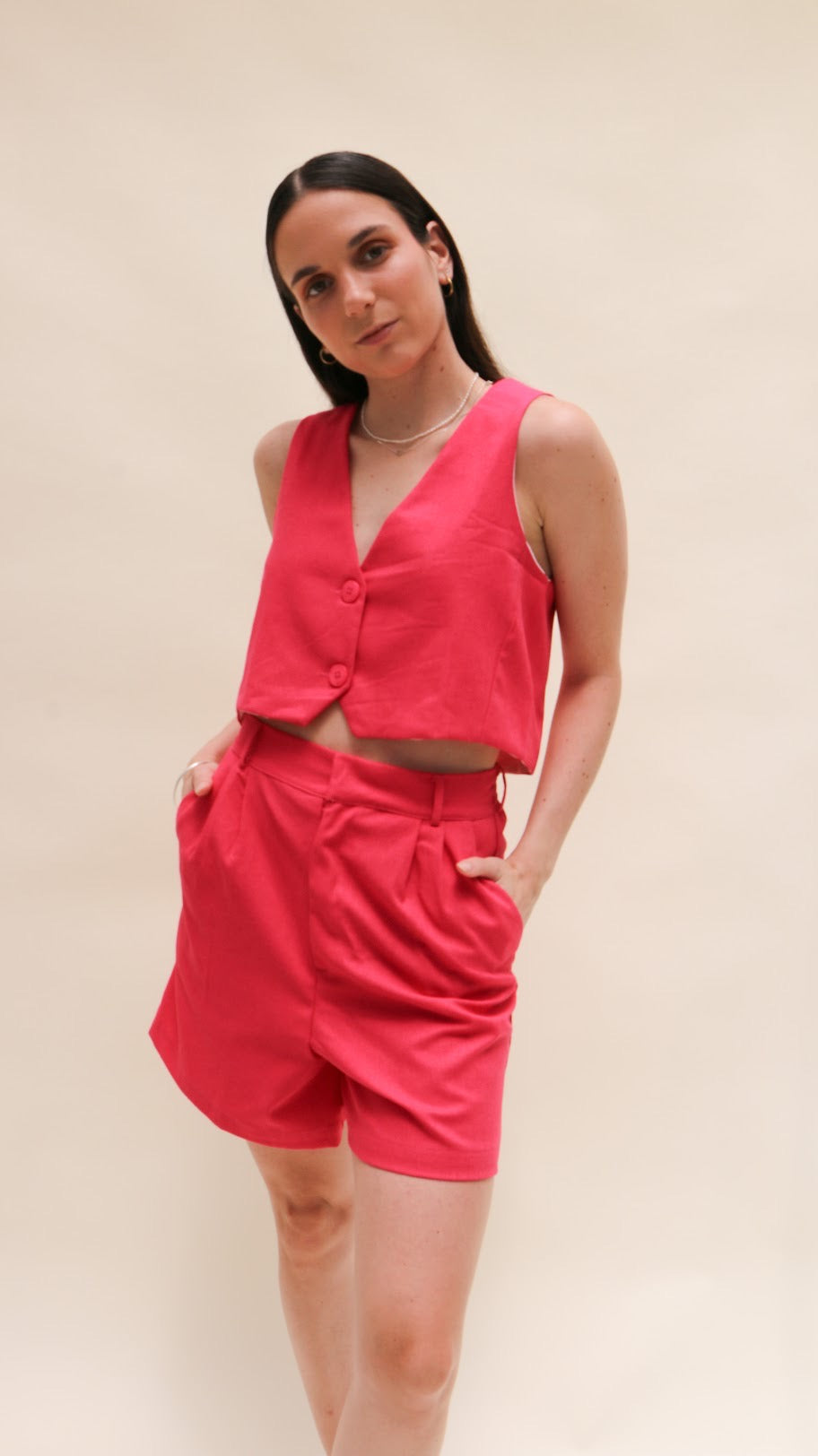 Linen Vest