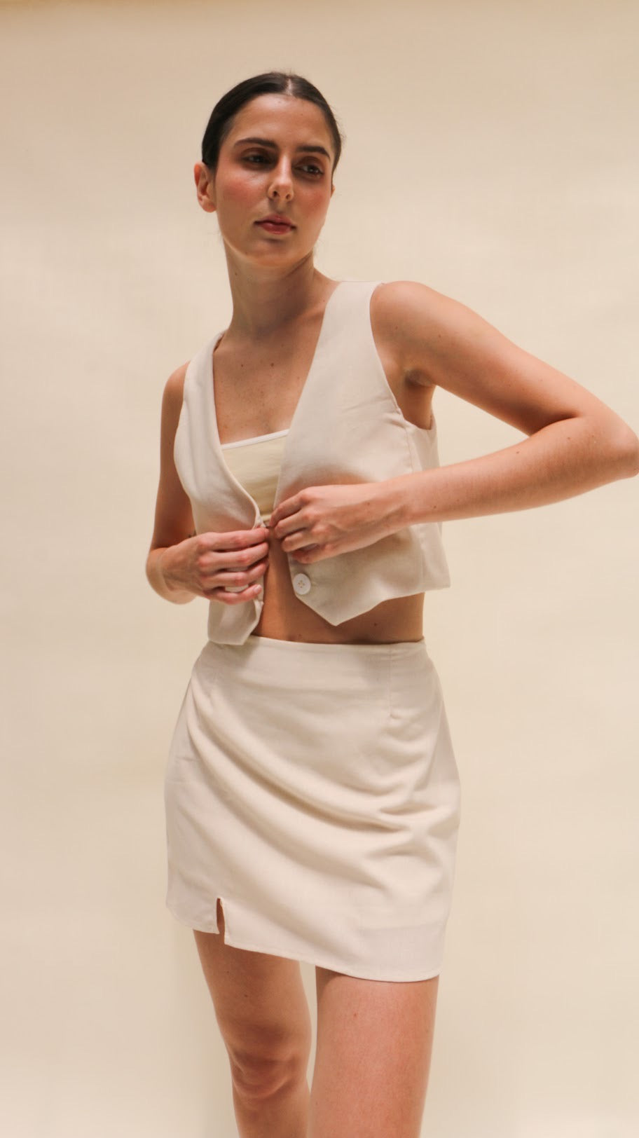Linen Vest