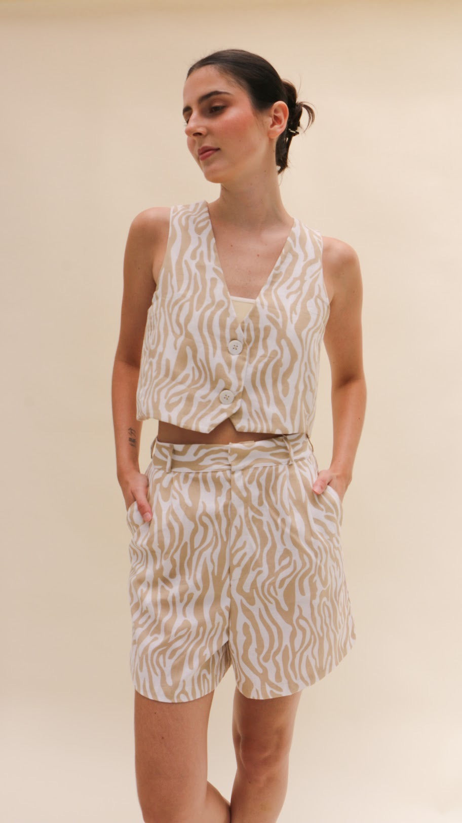 Linen Vest