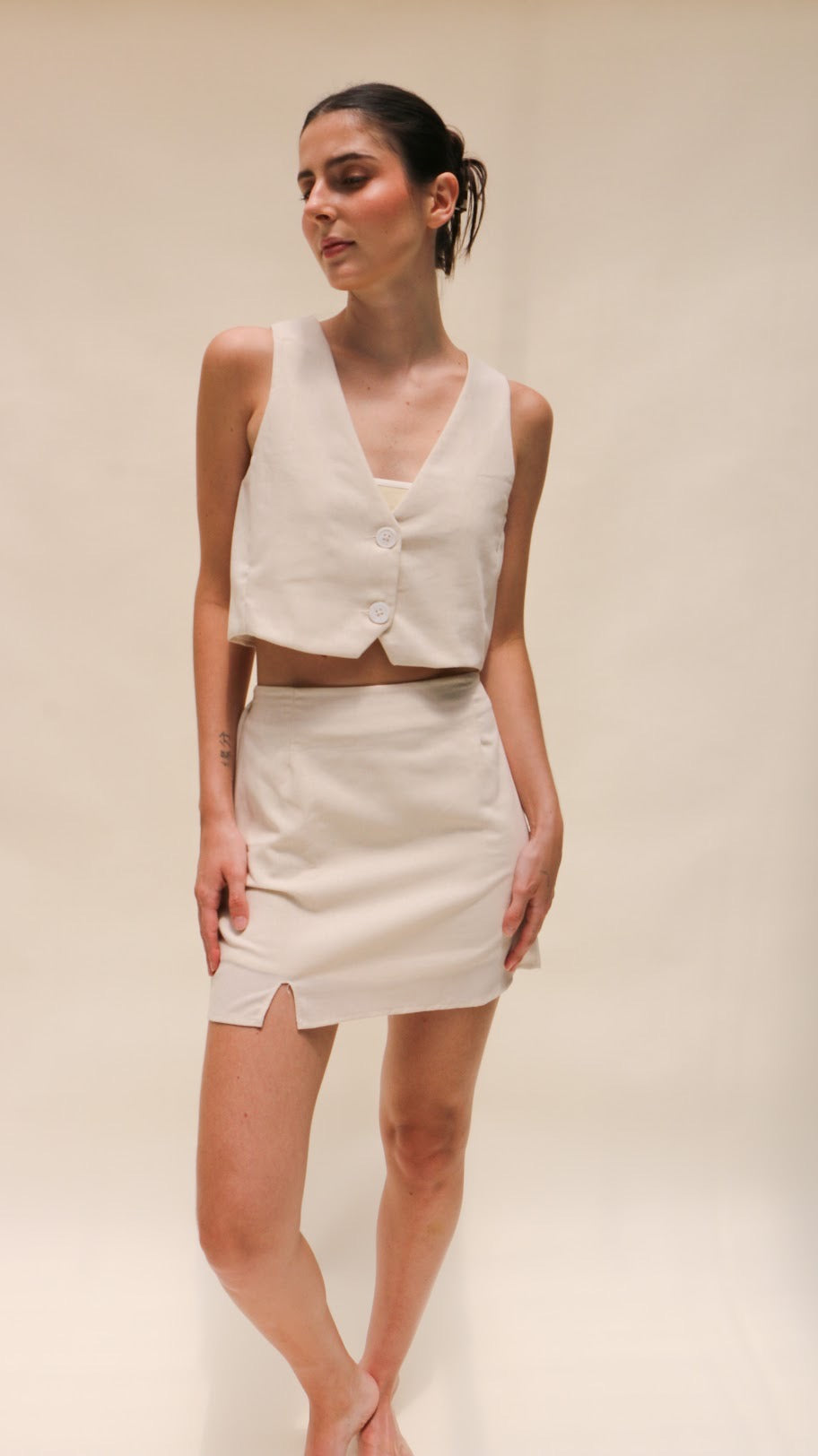 Linen Vest