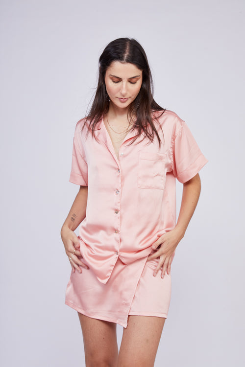 Set Seda - Camisa + Falda