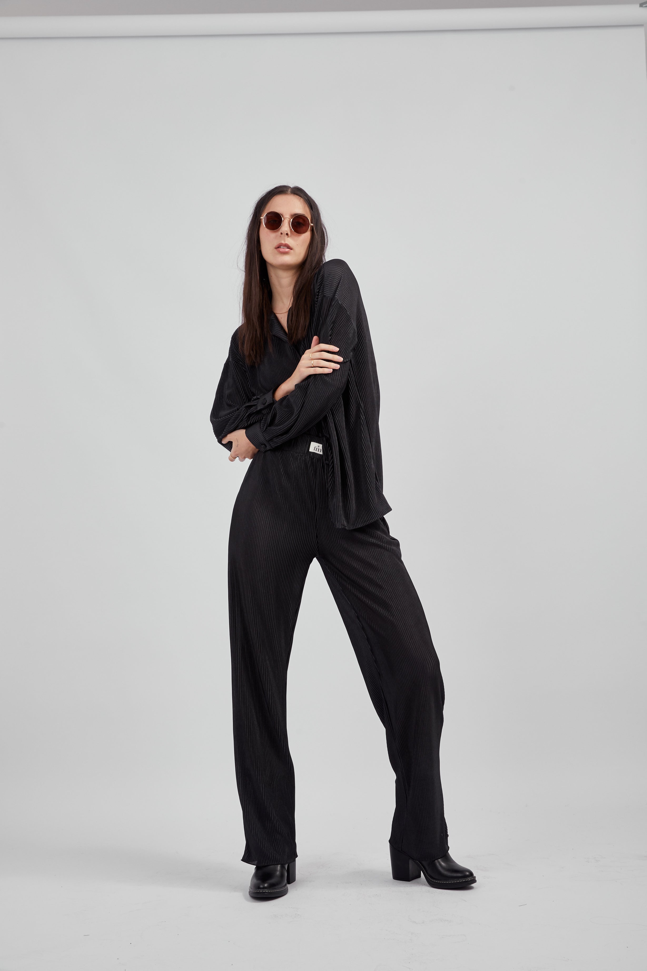 FM Set Plisado - Camisa + Pantalón