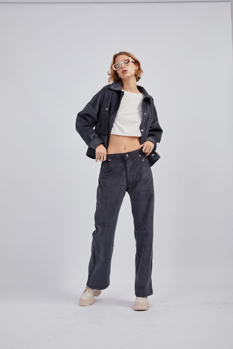 Set Corduroy - Jacket + Pantalón